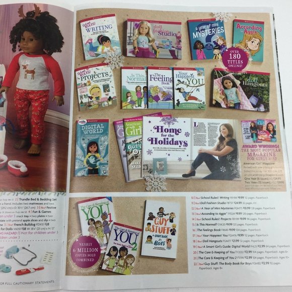 American Girl AG Catalog November 2017 Truly Me Sports Wellie Wishers Add-Ons - Picture 5 of 12